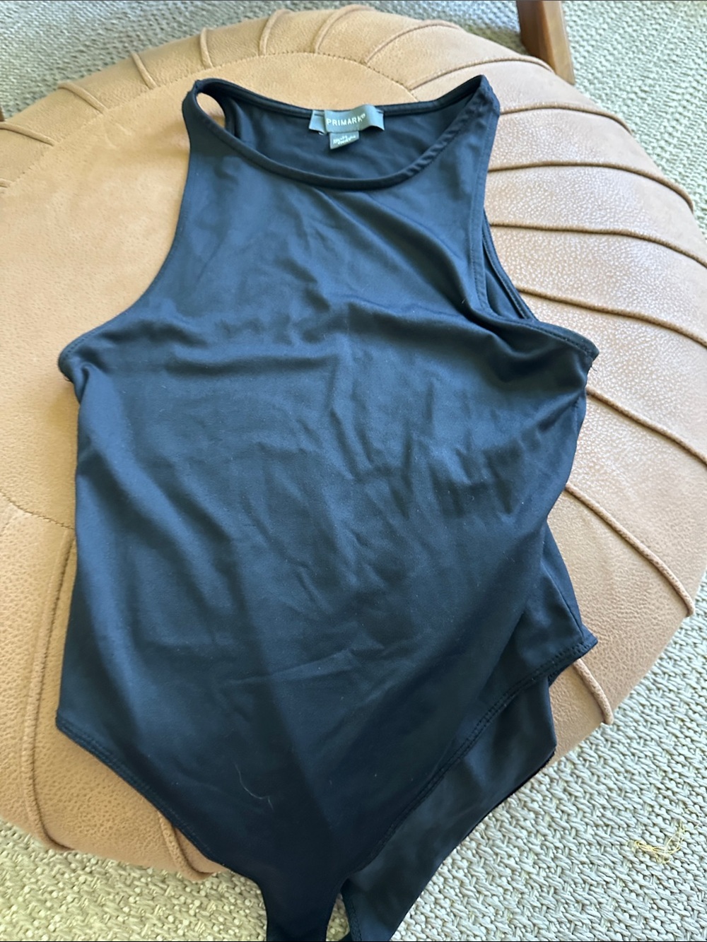 Primark Black High-Neck Sleeveless Bodysuit